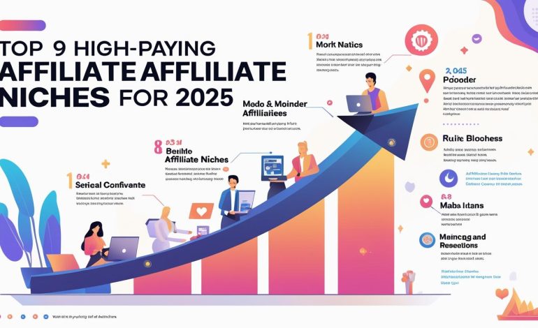 Top 9 High-Paying Affiliate Niches to Crush It in 2025